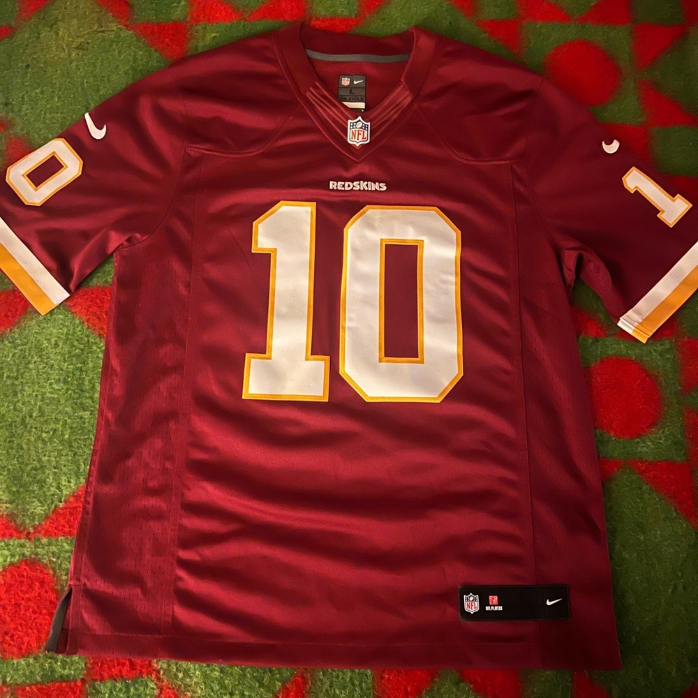 RG3 Washington Redskins Burgundy Jersey